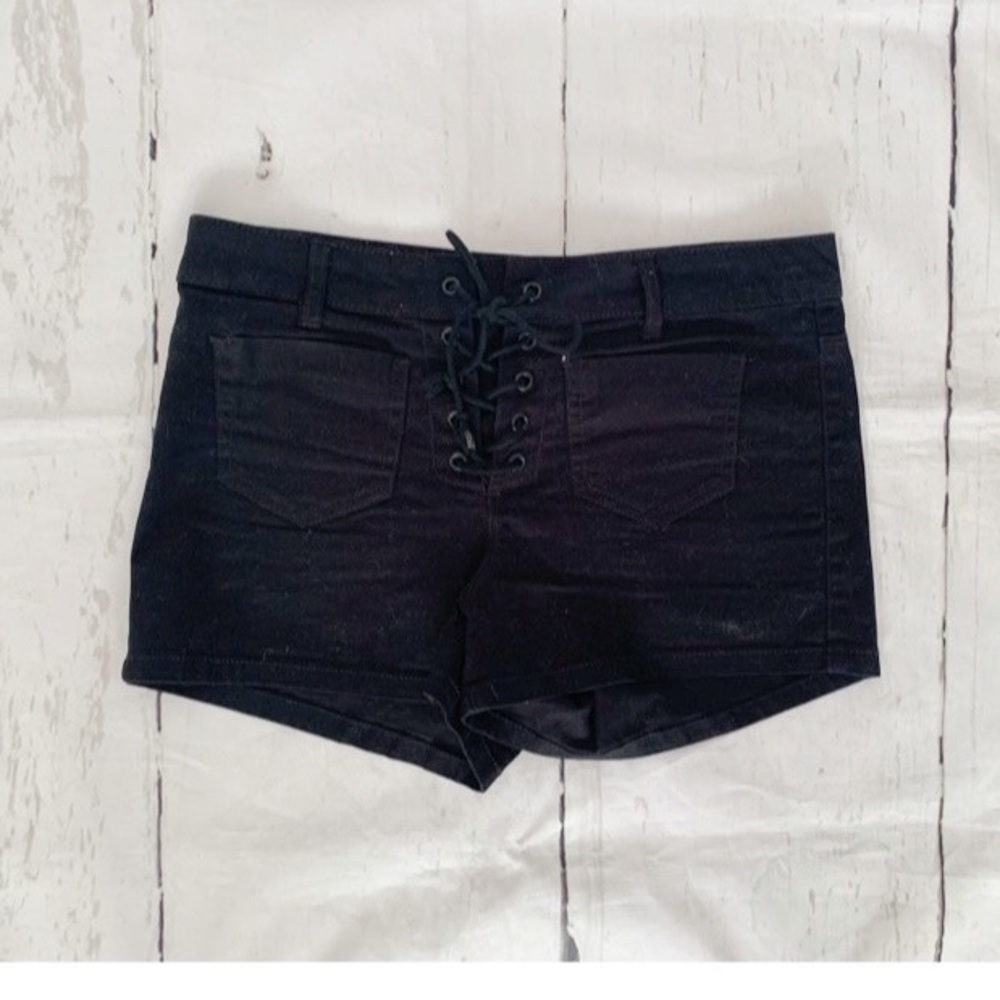 Blue Asphalt Black Shorts Size 5